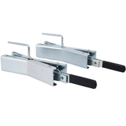 Quick Lock Wheel Chocks, Universal Quick Lock Tire Chocks For Dual Axle Vehicles